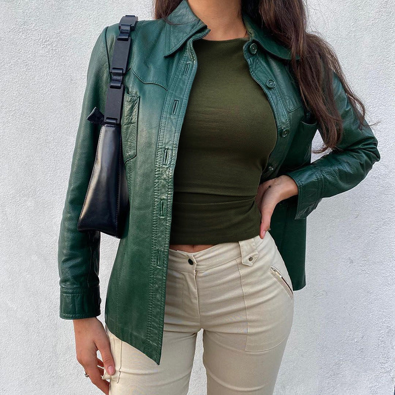 Şık Sırt Dekolteli Crop